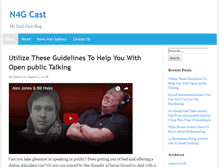 Tablet Screenshot of nrg4cast.org